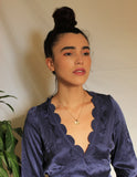 Blusa seda importada