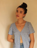 Blusa padronagem círculos