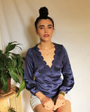 Blusa seda importada