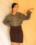 Saia reta vintage
