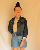 Jaqueta jeans cropped